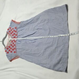 Boden Cap Sleeve Women's Dress with side pockets and a side zipper :Size US 12R